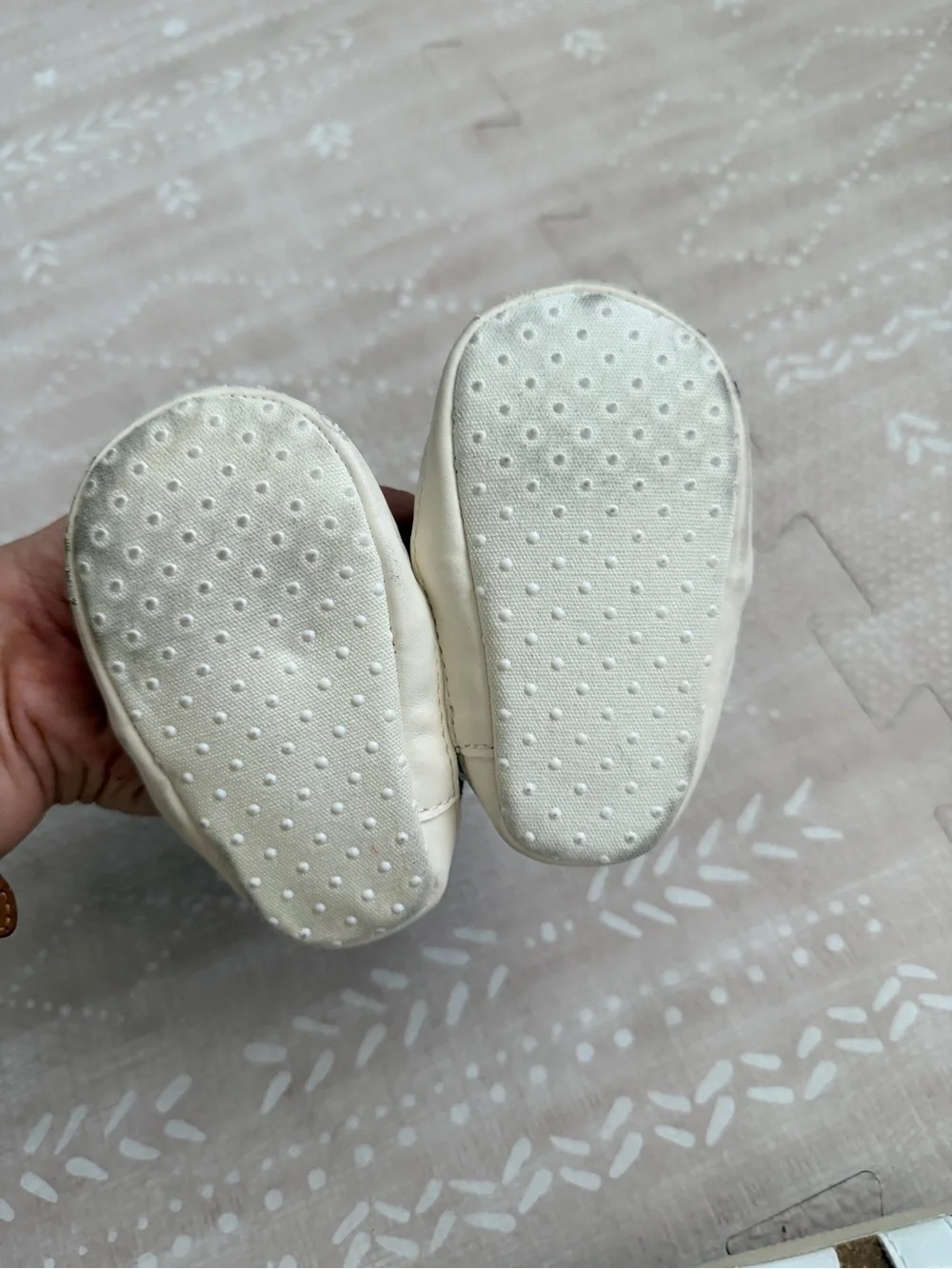 Old Navy Blue Mickey & Minnie Slip-On Baby Shoes